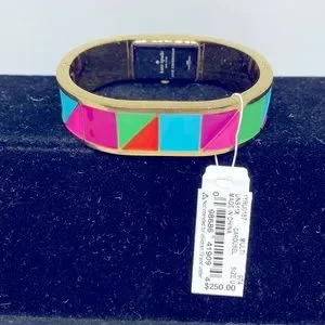 Kate Spade Carousel watch new in box multi color needs battery how-to-replace-battery-on-kate  main image 4